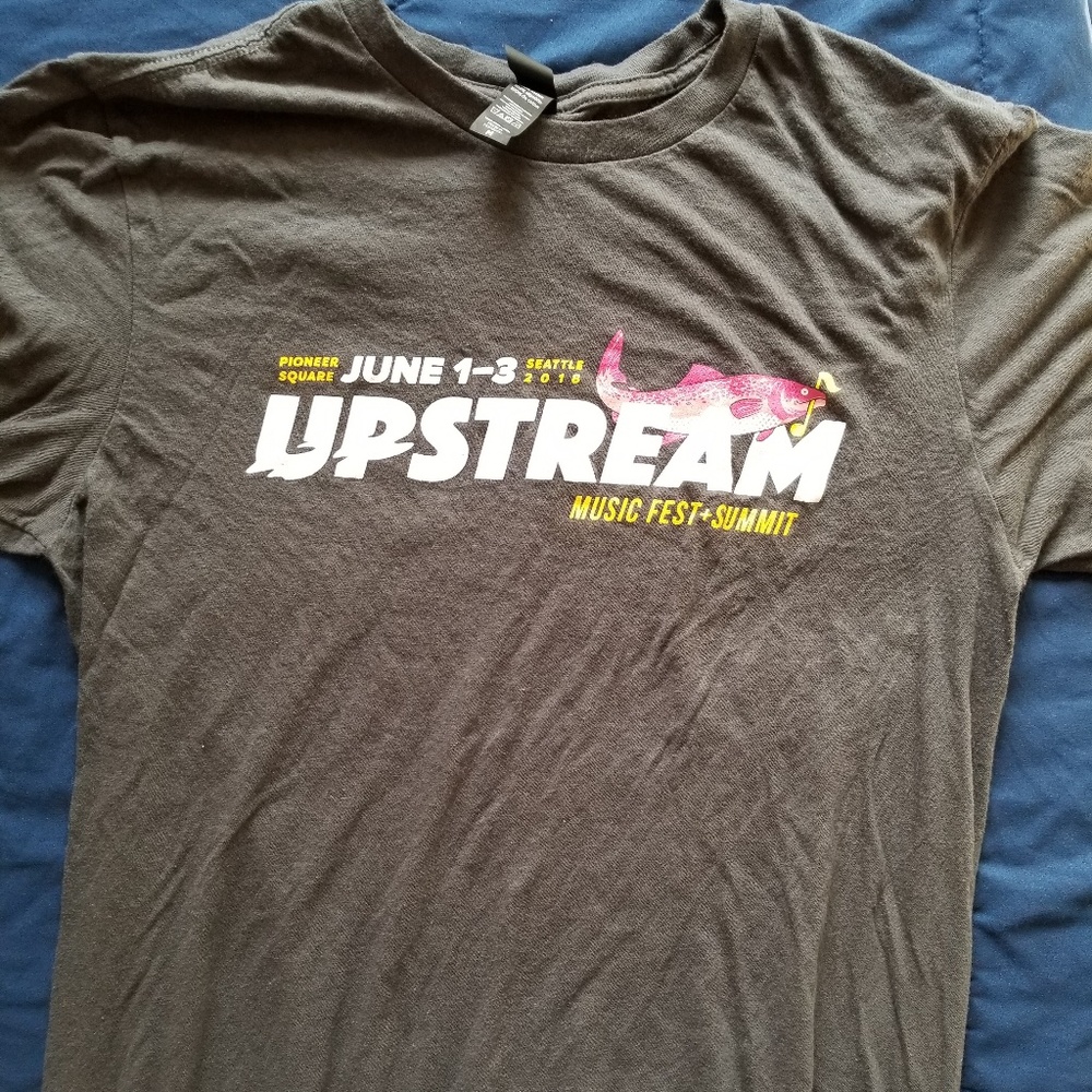 Size medium Upstream Music Fest Tshirt